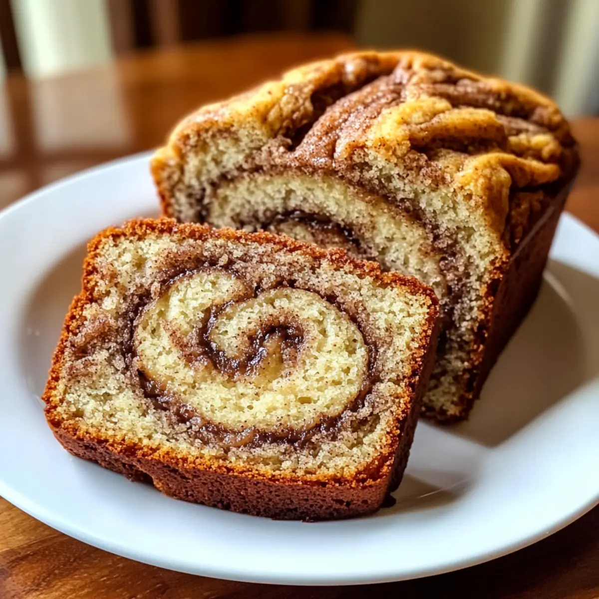 Zimtwirbel Bananenbrot