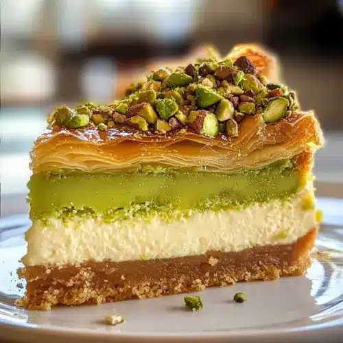 Baklava Pistazien Käsekuchen