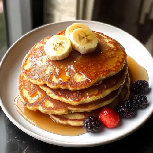 Bananenjoghurtpancakes