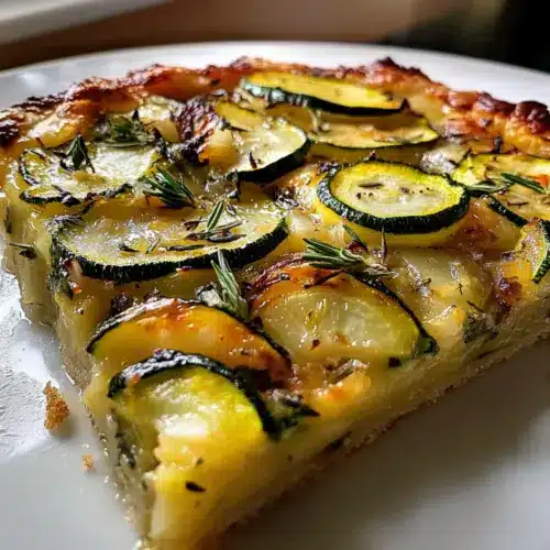 italienische Zucchini Scarpaccia