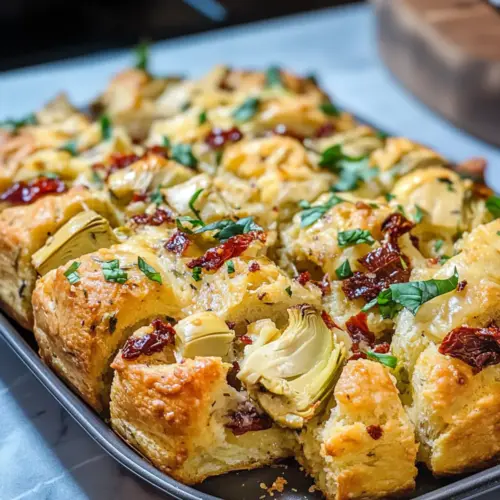 Mediterranes Zupfbrot