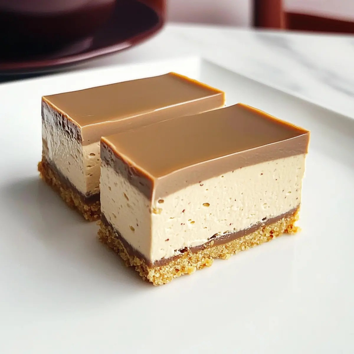 Keine Back Earl Grey Mousse Käsekuchen