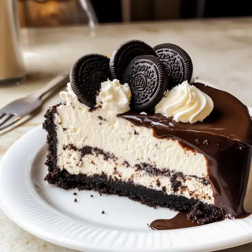 Keine-Backen Oreo Käsekuchen