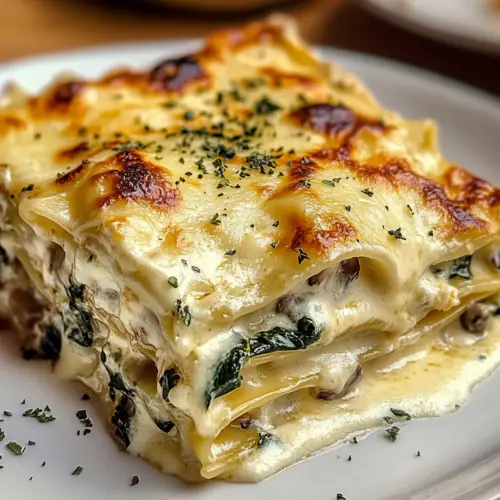 Perfekte cremige weiße Lasagne Rezept