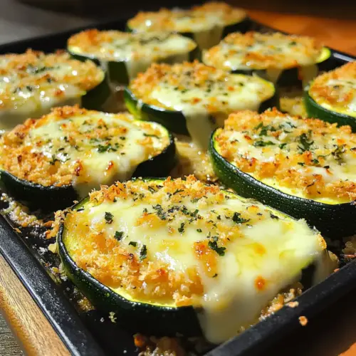 Käse-Zucchini-Steaks