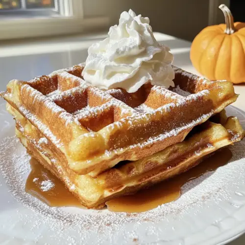 Kürbisgewürz-Churro-Waffeln