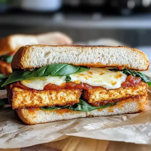 Tofu Parmesan Sandwiches