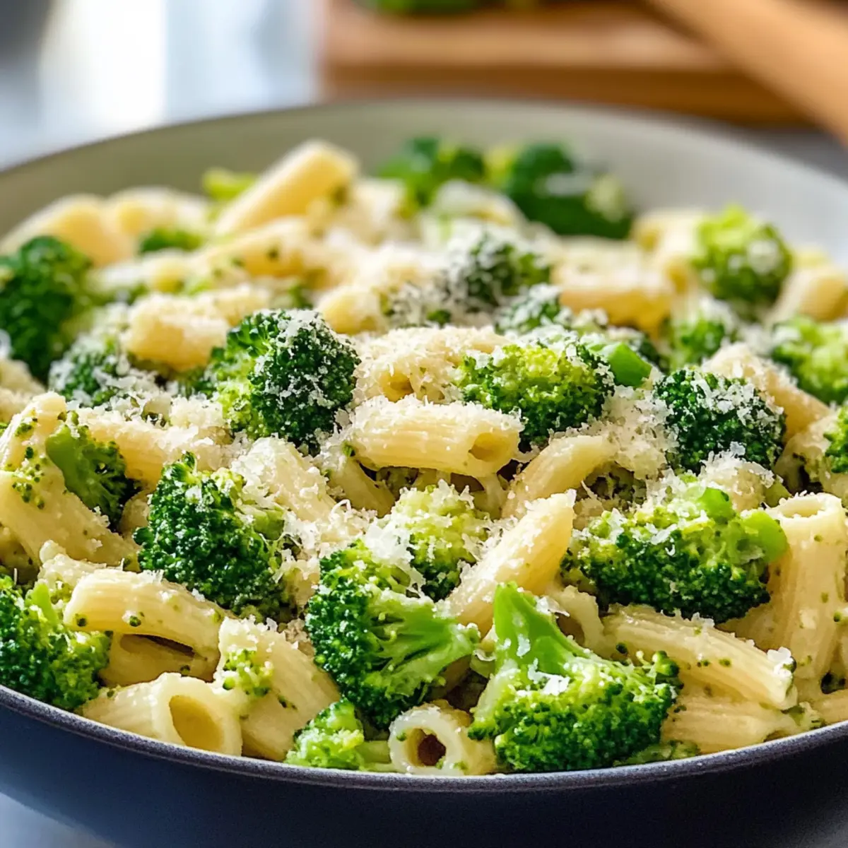 Leichte und gesunde Brokkoli-Pasta