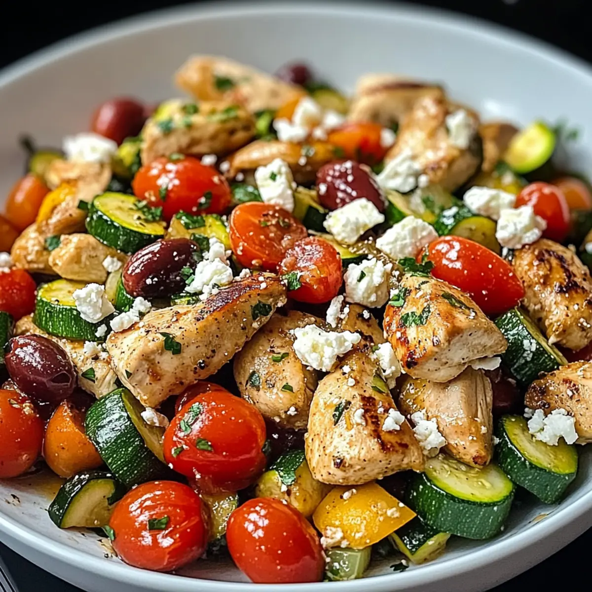 Mediterrane Hähnchenpfanne Rezept