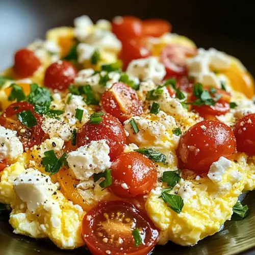 Mediterrane Rühreier