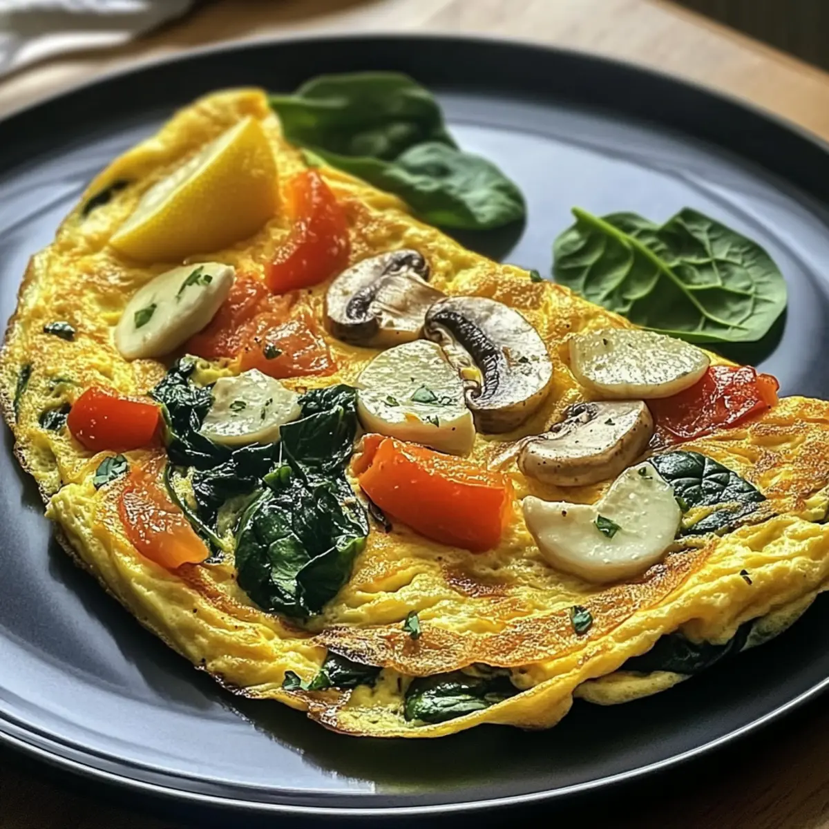 Omelett zum Bauchfettverbrennen