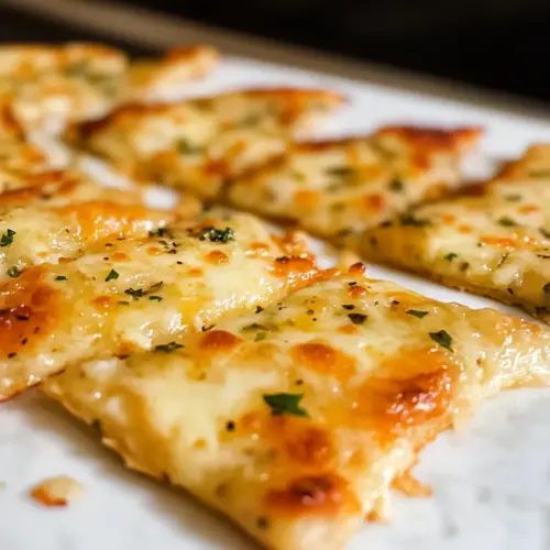 Luftfritteuse Tortilla Knoblauchbrot