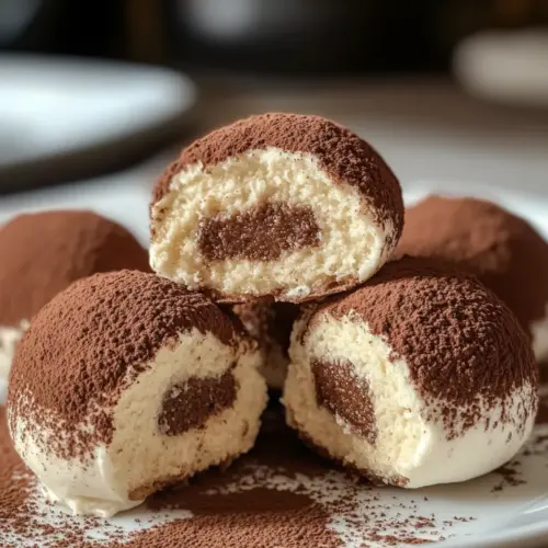10 Minuten Tiramisu Bällchen