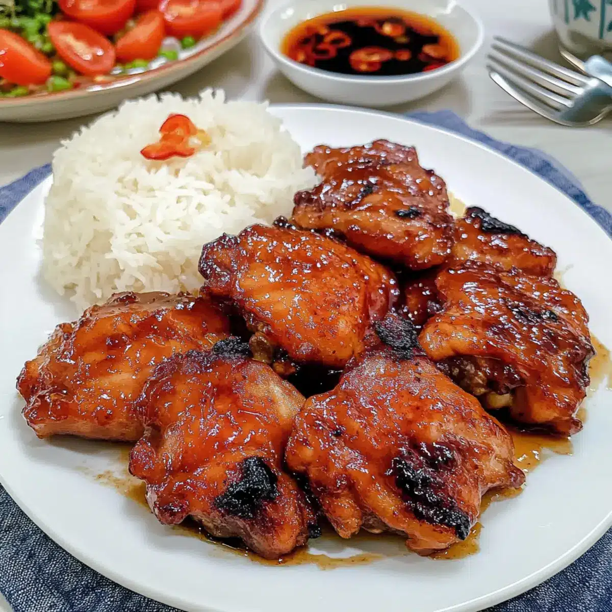 Hühnchen Tocino