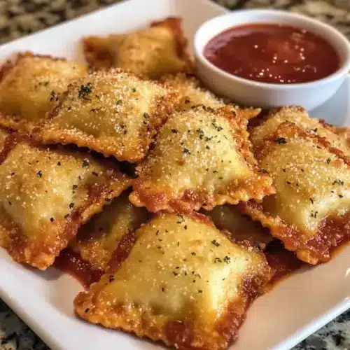 Crispy Ravioli Vorspeise