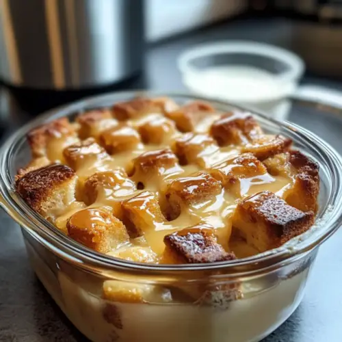 Omas klassischer Brotpudding