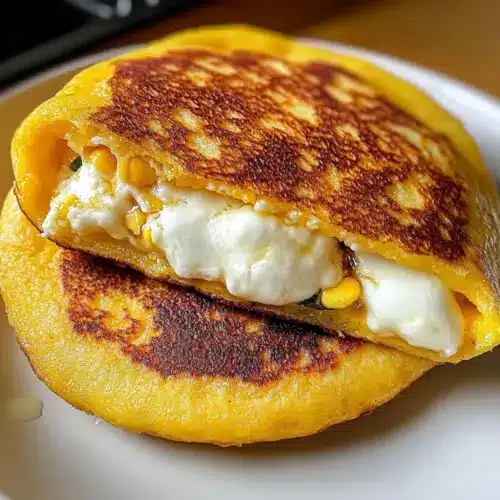 Venezolanische süße Mais-Cachapas